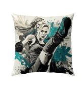 Train Like A Winner Outdoor Pillow - Beyond T-shirts
